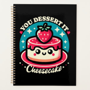 Agenda Você Merece Isso - Cheesecake Kawaii