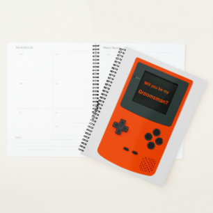 Agenda Você Será Meu Padrinho de casamento De Jogo Eletrô