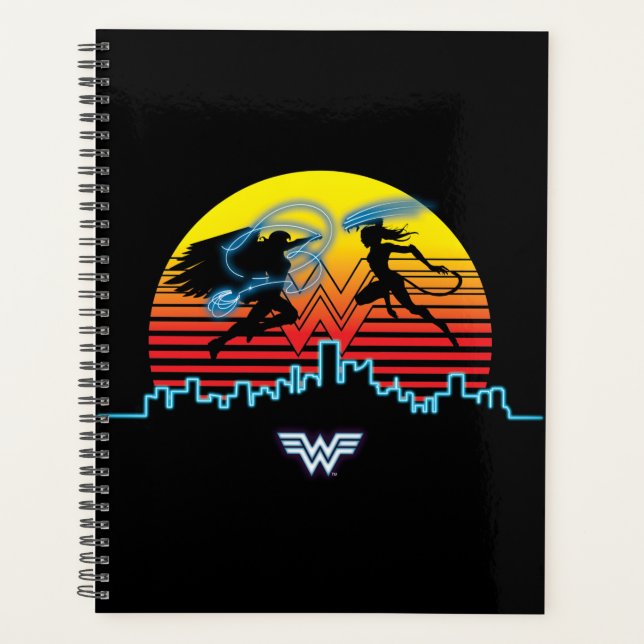 Agenda W84 | Mulher Maravilha E Sunset De Cheetah Retrowa (Frente)