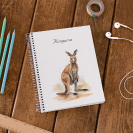 Agenda Wanderer de Outback: Costume de Watercolor Kangaro