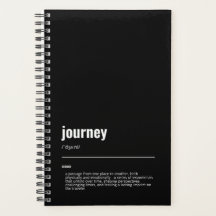 WanderTag - Journey Black Planner 2026
