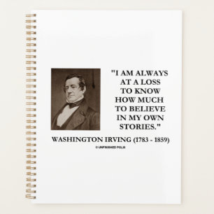 Agenda Washington Irving Sempre Com Perdas Acredita Em Hi