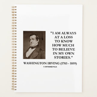 Agenda Washington Irving Sempre Com Perdas Acredita Em Hi