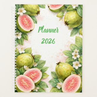 Agenda Watercolor Guava Planner Cover 