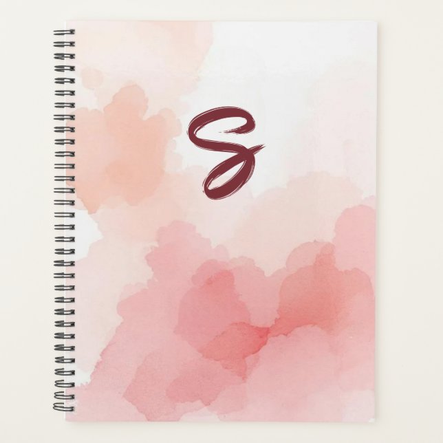 Agenda Watercolour Wash Initial (Frente)