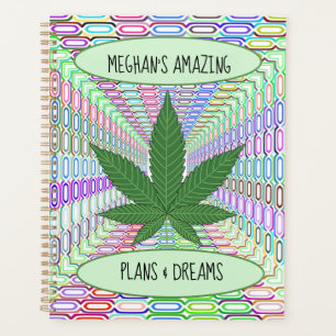 Agenda Weed Leaf Munchies Personalizado