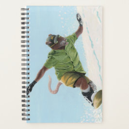 Agenda Wererat Snowboarder Fantasy Art Planner