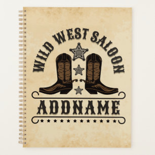 Agenda Western Cowboy Boots ADD NAME Xerife Spurs Saloon