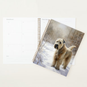 Agenda Wheaten Terrier Deixe Nevar Natal