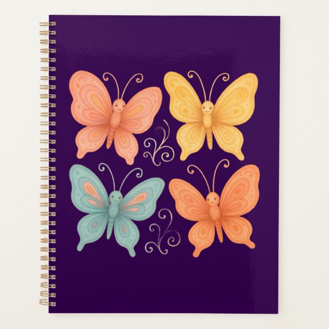 Agenda Whimsical Butterflies  (Frente)