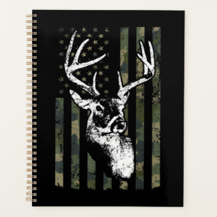 Agenda Whitetail Buck Deer Hunting EUA Camouflage Améric