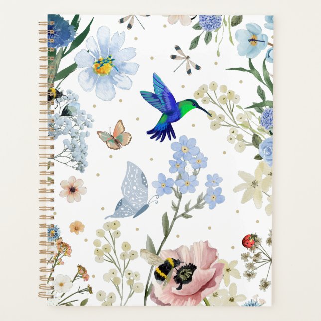 Agenda Wildflower Garden with Hummingbird and Woodland (Frente)