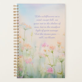Agenda Wildflower Meadow Botanical Floral Planner