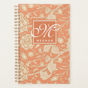 Agenda William Morris - Art Nouveau Wild Tulips Monograma