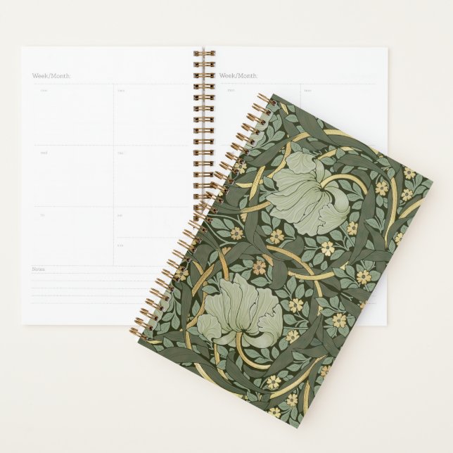 Agenda William Morris Pimpernel Vintage Planner (Exibição)