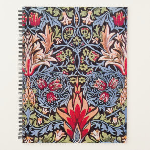 Agenda William Morris Snakeshead Floral Art Nouveau