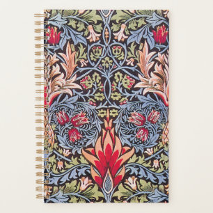 Agenda William Morris Snakeshead Floral Art Nouveau