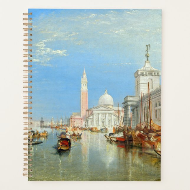 Agenda William Turner - Veneza, Dogana (Frente)