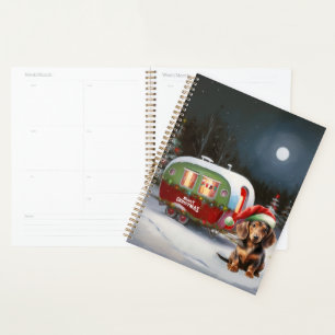 Agenda Winter Dachshund Caravan Christmas Adventure