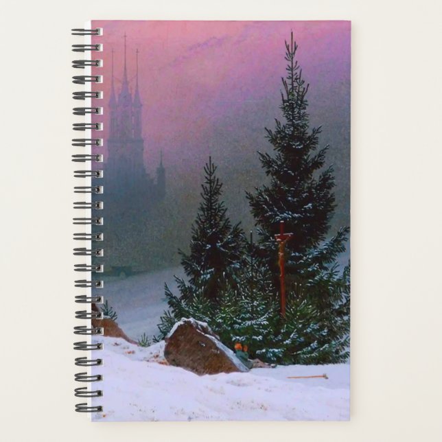 Agenda Winter Landscape Caspar David Friedrich (Frente)