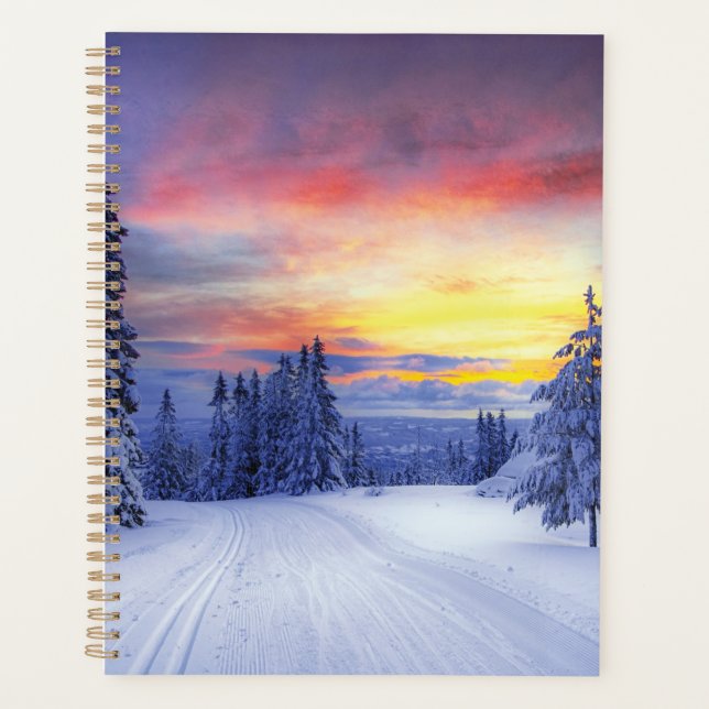 Agenda Winter scenery (Frente)
