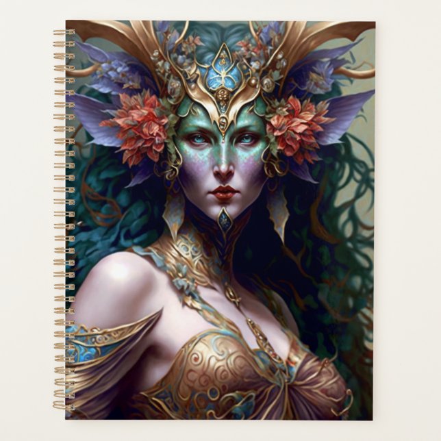 Agenda Woodland Goddese Fantasy Art (Frente)