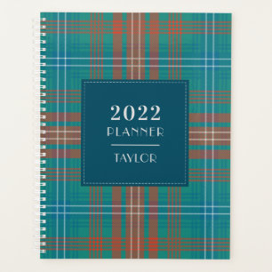Agenda Xadrez 2024 - Rustic Clan Wilson Tartan
