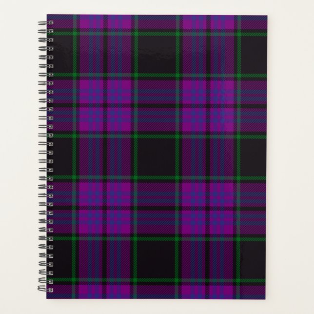 Agenda Xadrez escocesa Clan Laird Tartan (Frente)