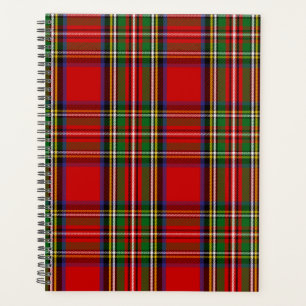Agenda Xadrez Escocesa Clan Stewart Tartan