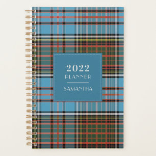 Agenda Xadrez Personalizada Tartan Anderson Anual 2022