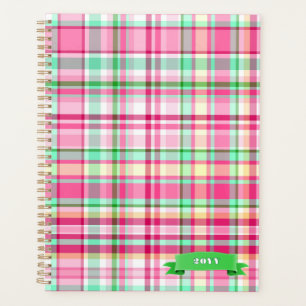 Agenda Xadrez Rosa Lady Slipper