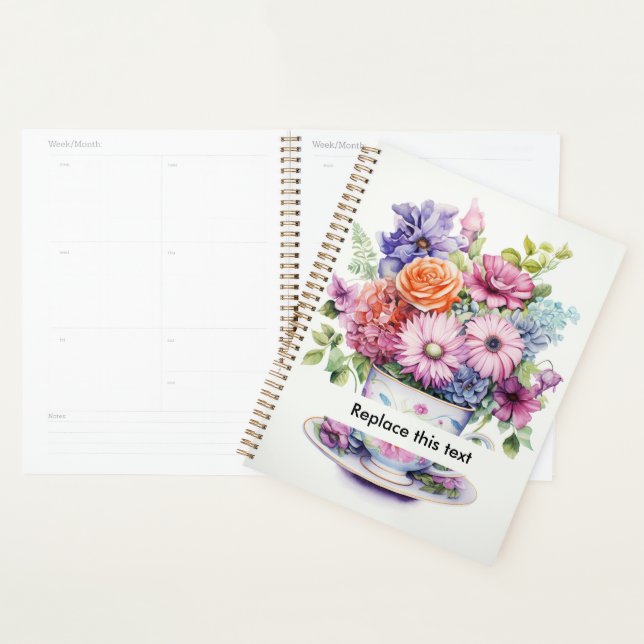 Agenda Xícara de flor: 1 de 75 (Exibição)