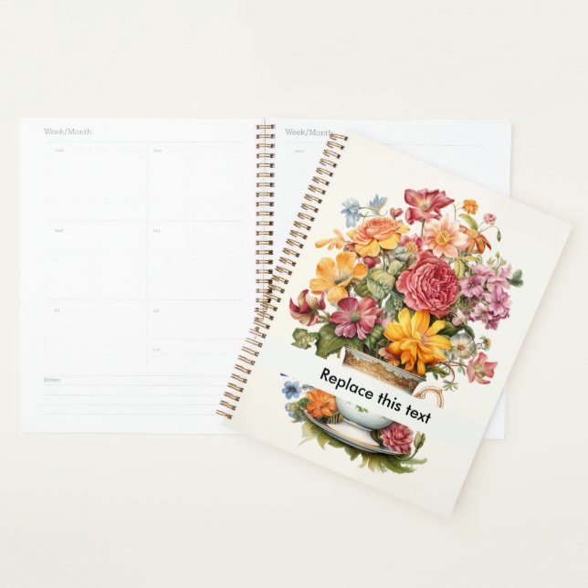 Agenda Xícara de flores: 8 de 75 (Exibição)