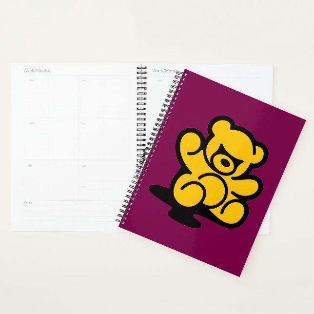 Agenda Yellow Teddy Trouble (Exibição)