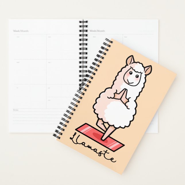 Agenda Yoga Llama - Llamaste (Exibição)