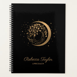 Agenda yoga moon trendy life core árvore do ouro vivo