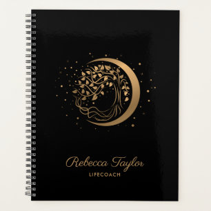 Agenda yoga moon trendy life core árvore do ouro vivo
