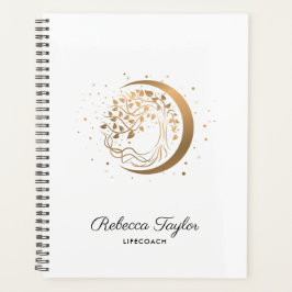 Agenda yoga moon trendy life core árvore do ouro vivo