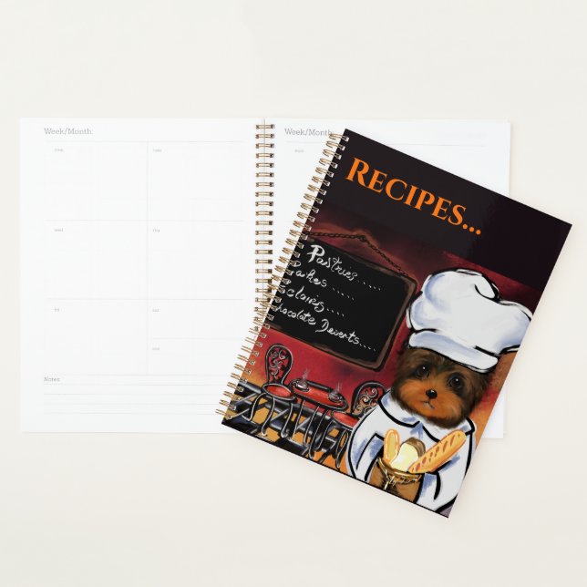 AGENDA YORKIE POO CHEF (Exibição)