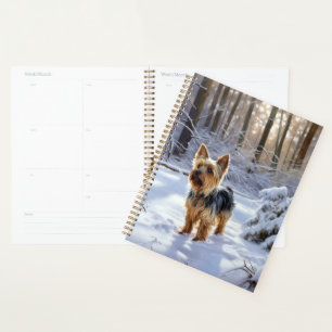 Agenda Yorkshire Terrier Deixe Nevar Natal