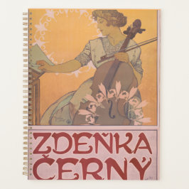 Agenda Zdenka Cerny poster by Alphonse Mucha