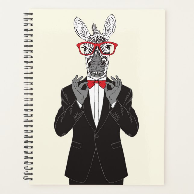 Agenda Zebra Gentleman (Frente)
