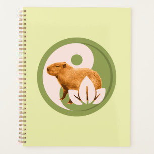 Agenda Zen Capybara Yin Yang