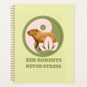 Agenda Zen Rodents Nunca Stress Capybara