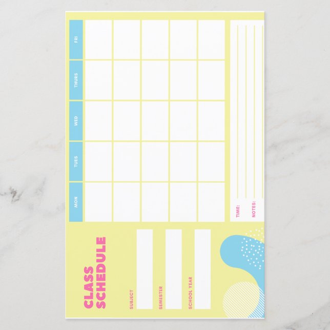 Agendamento de classe (Frente)