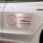 Agente de Assinatura de Carimbo Notário Rosa Moder<br><div class="desc">Agente de Assinatura de Carro de Carimbo de Carimbo de Carimbo Moderno Rosa de Carimbo de Carimbo.</div>