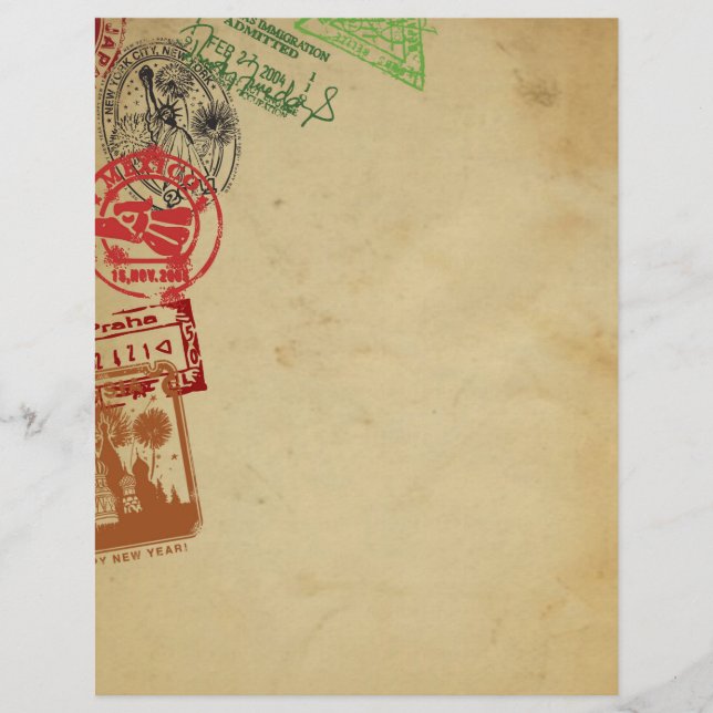 Agente de viagem / Folheto de Agência de Viagem (Frente)