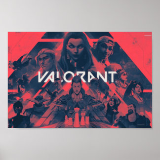 Agentes valorantes poster