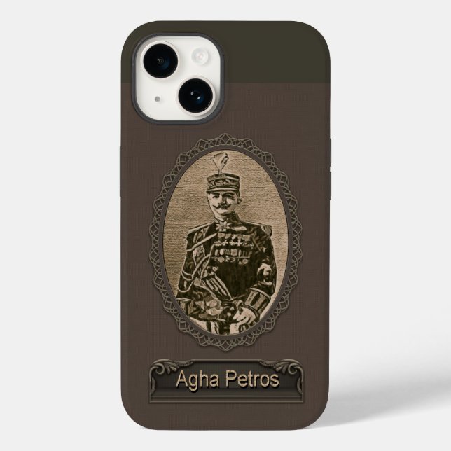 Agha Petros iPhone / iPad case (Verso)