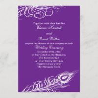 Agite suas presas de unha Violeta de convite